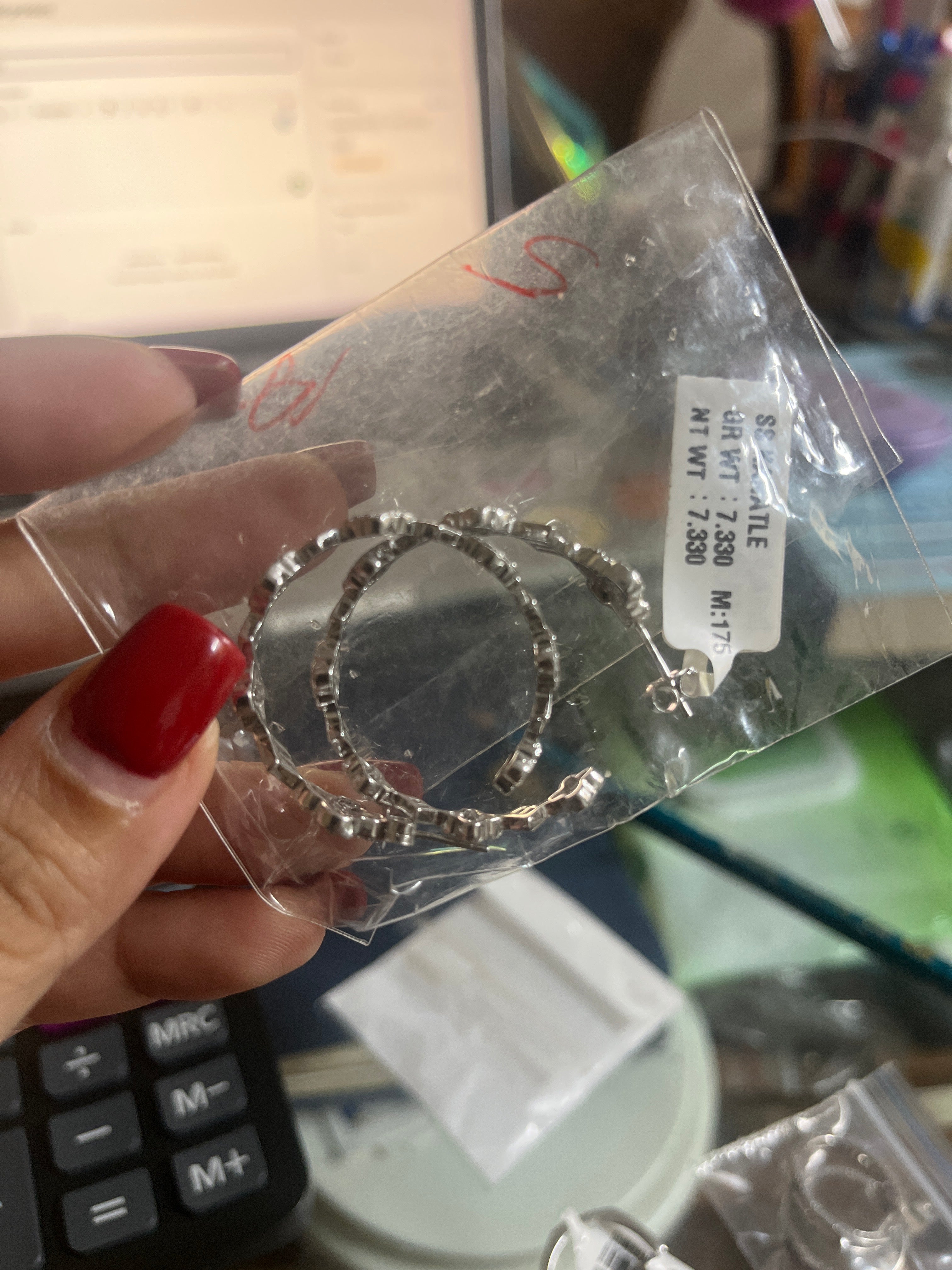 Van Flower Hoops