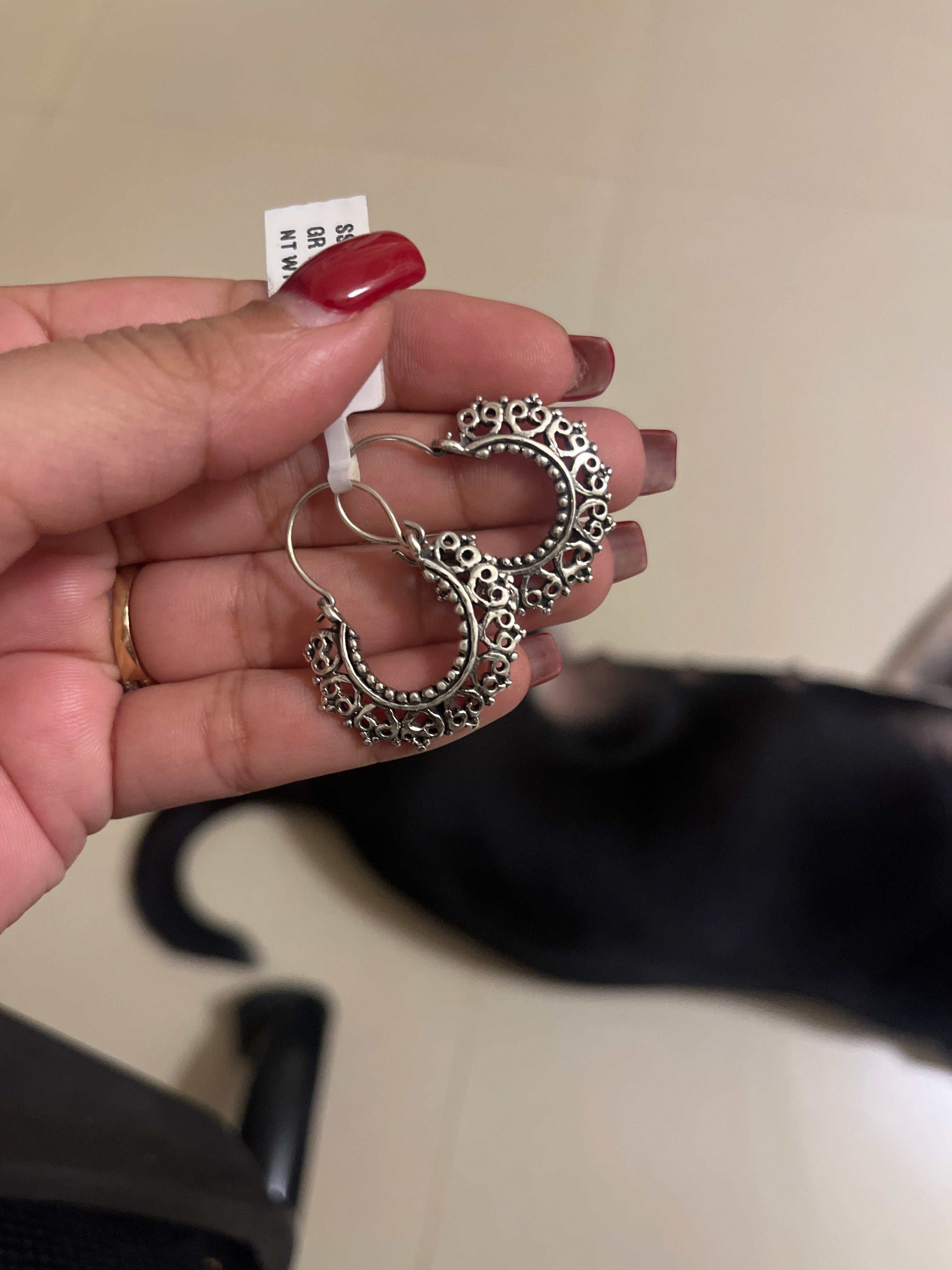 Tribal Half Hoops
