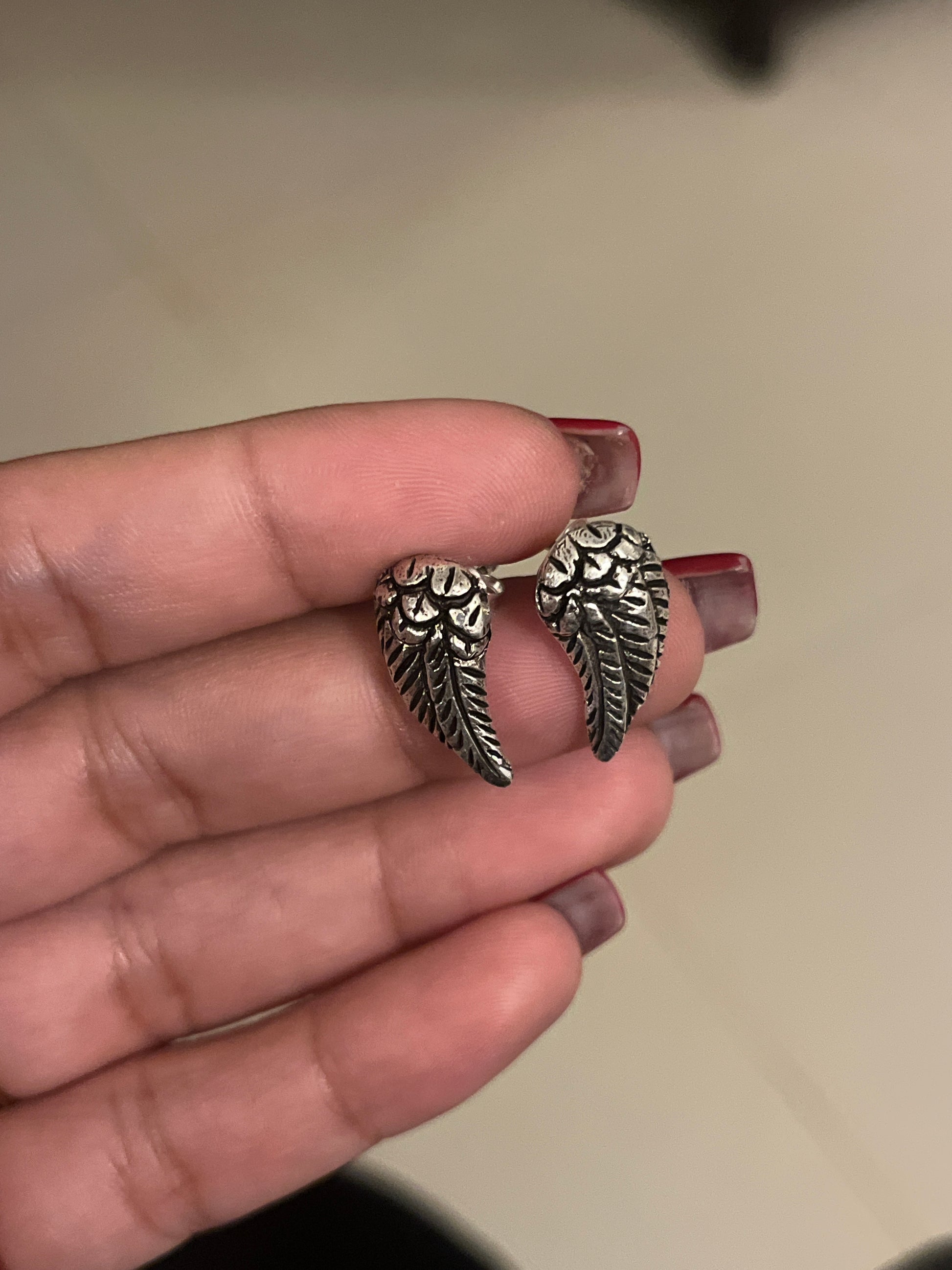 Oxidised Wing Studs