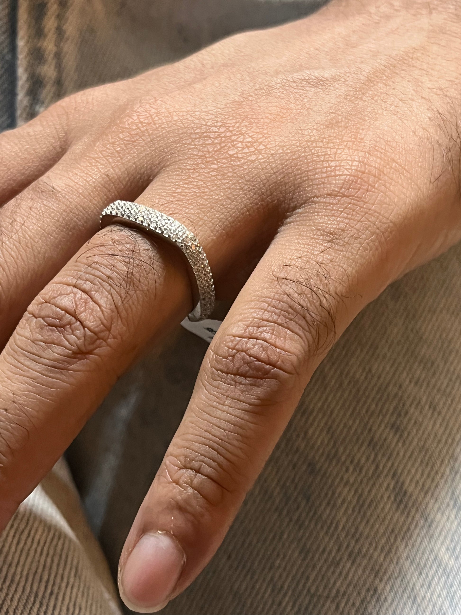 Square Pavé Ring