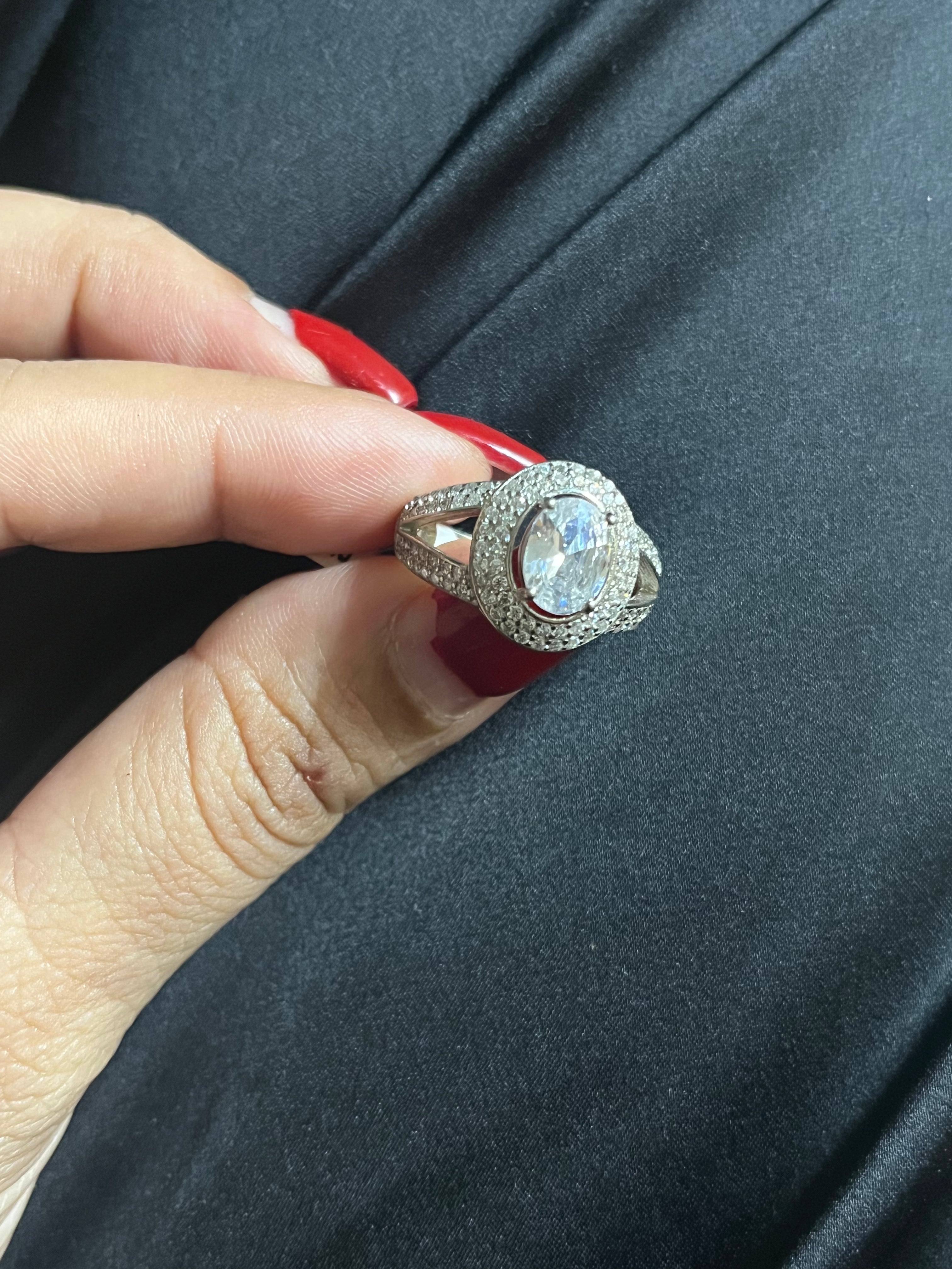 Halo Crown Ring