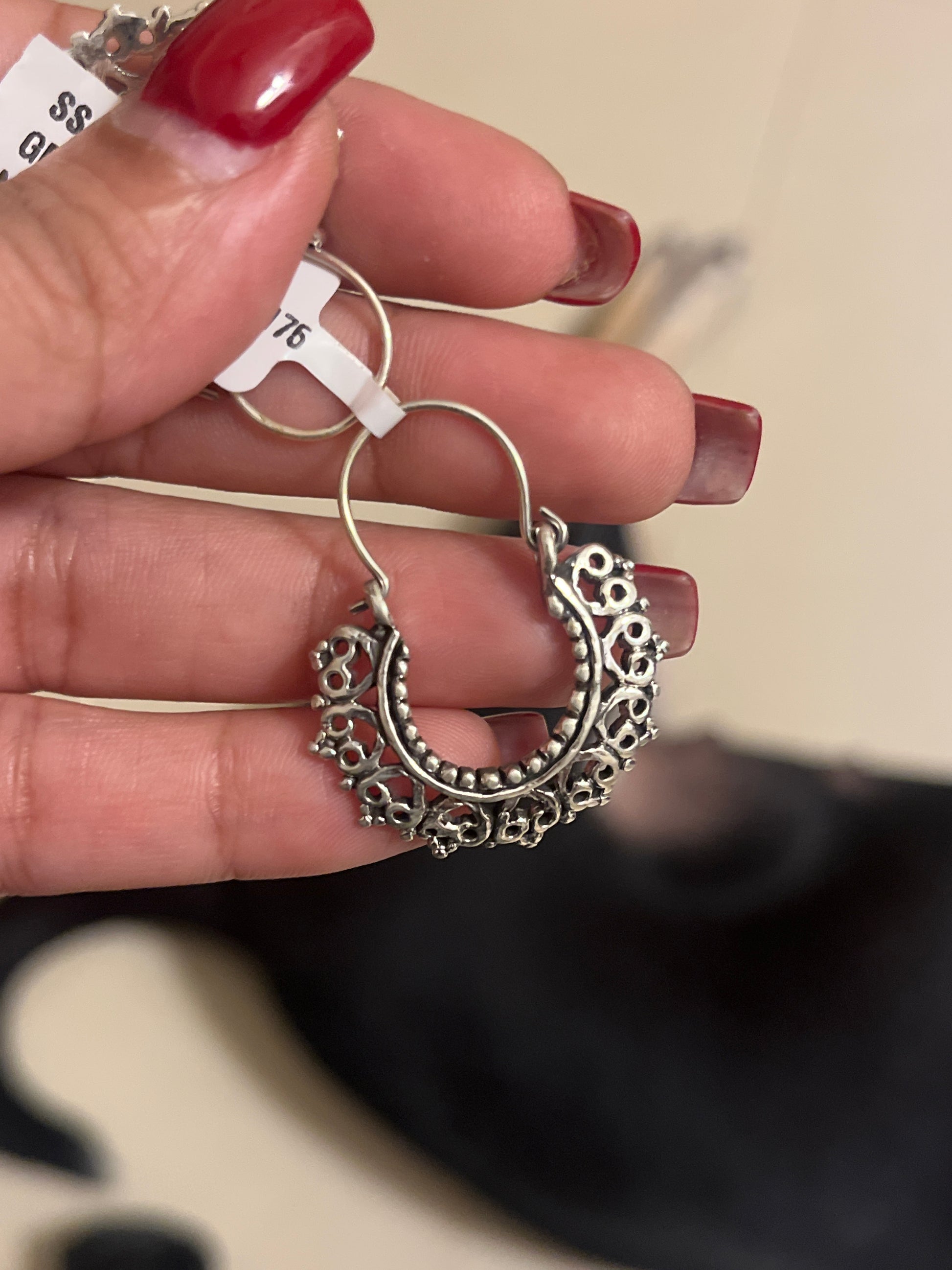 Tribal Half Hoops
