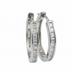 Square Whisper Band
 Hoops-Mini