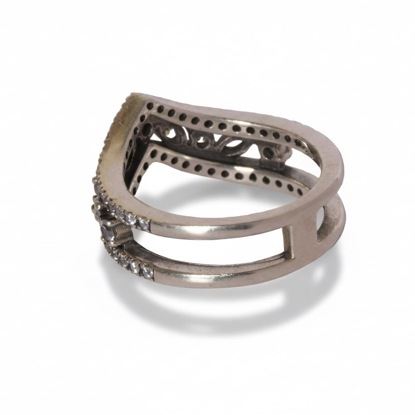 Marquise Crown Band
