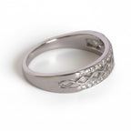 Lattice Pavé Band