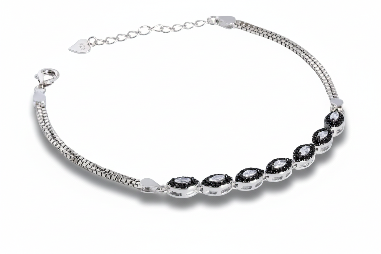 Noir Élise Bracelet