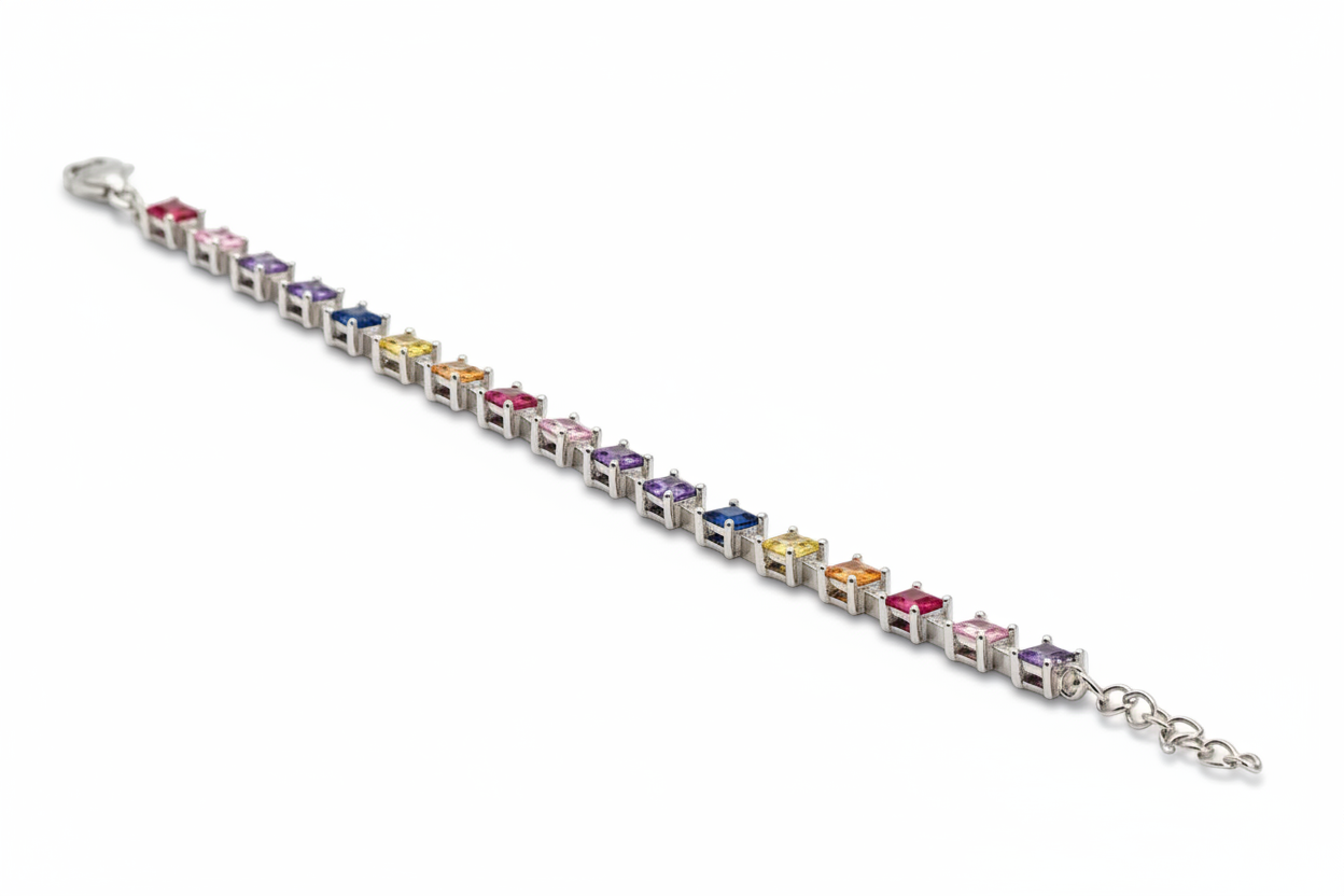 Prism Tennis Bracelet