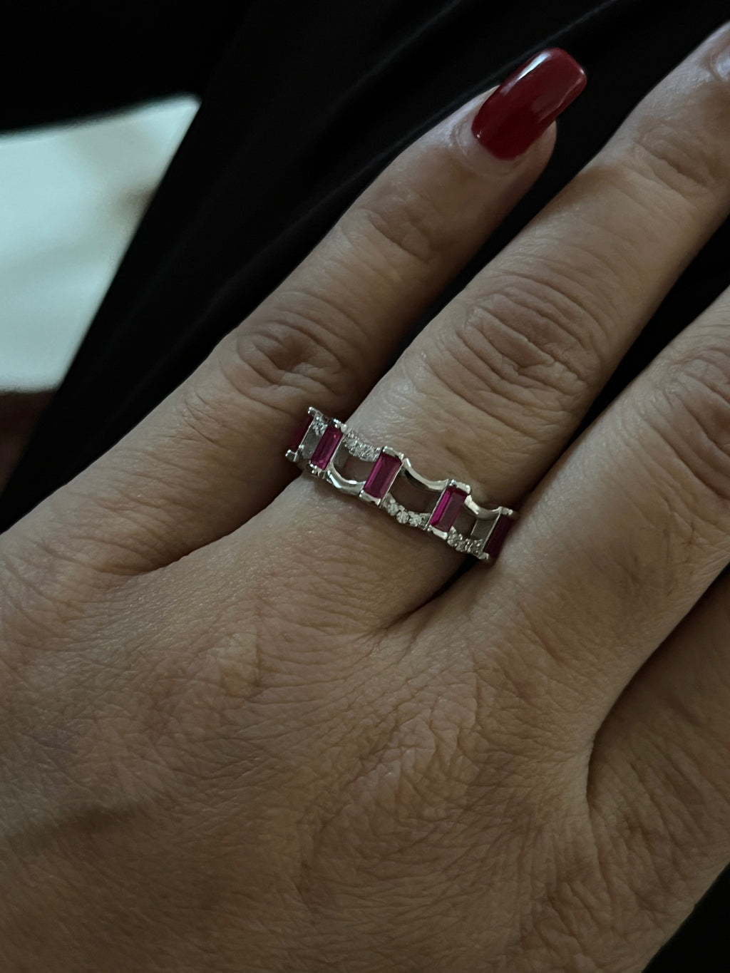 Ruby Steps Ring