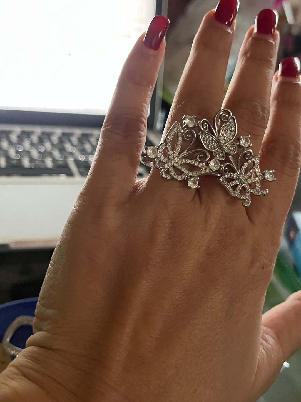 Butterfly Reign Cocktail Ring