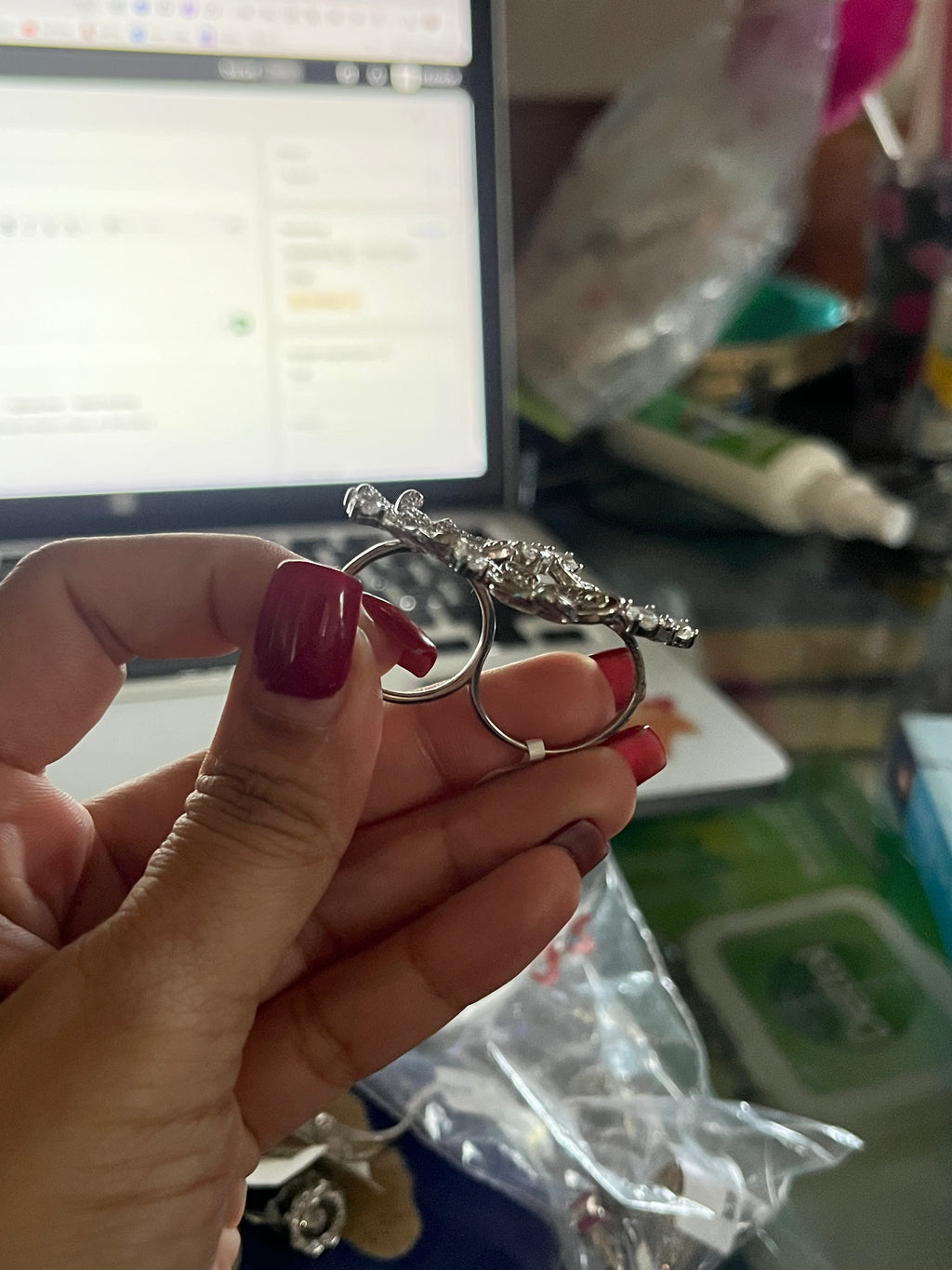 Butterfly Reign Cocktail Ring