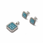 Azure Grid Set