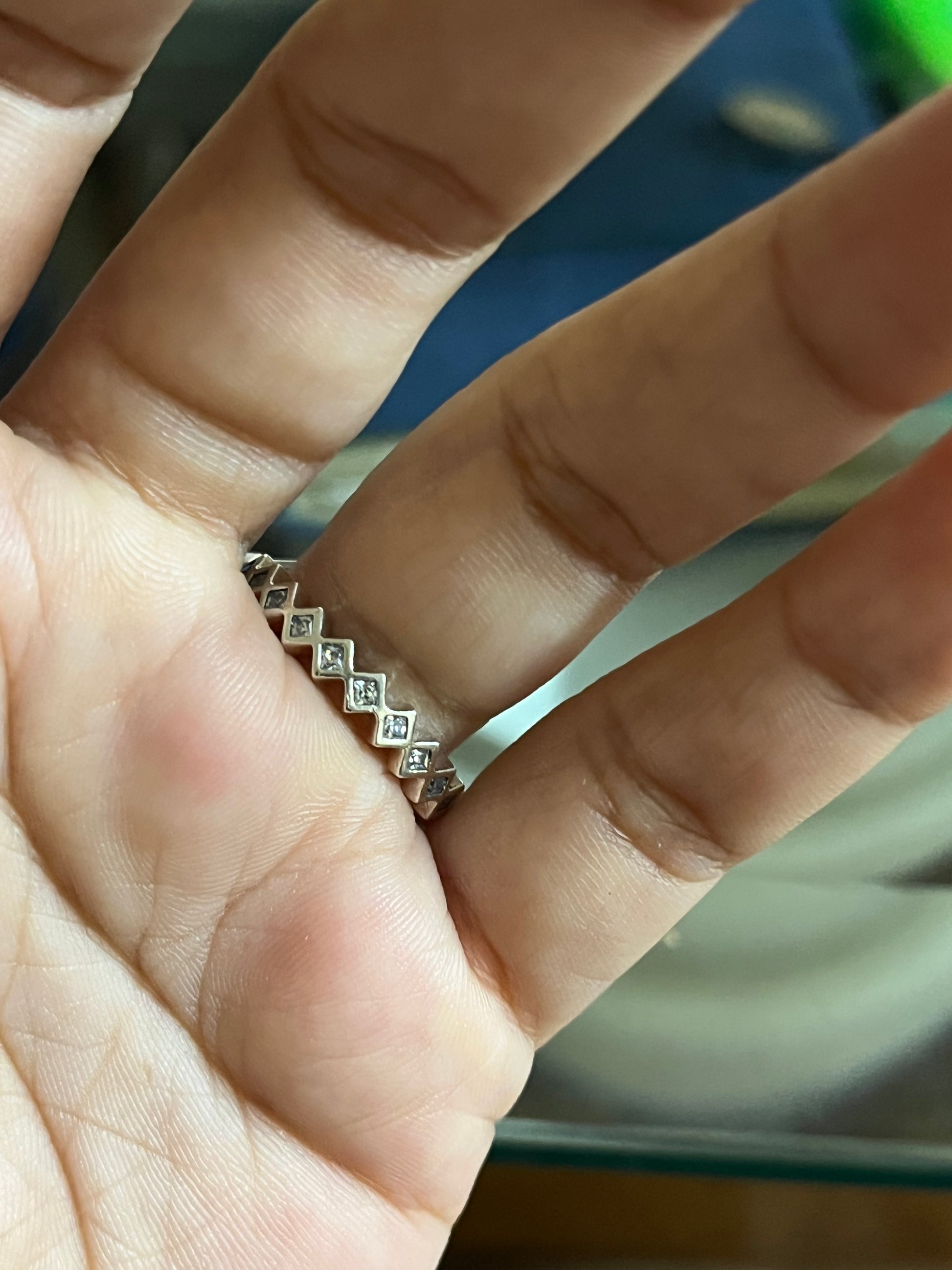 Diagonal Square Ring