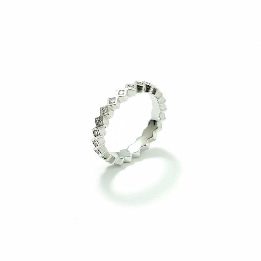 Diagonal Square Ring