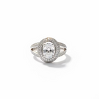 Halo Crown Ring
