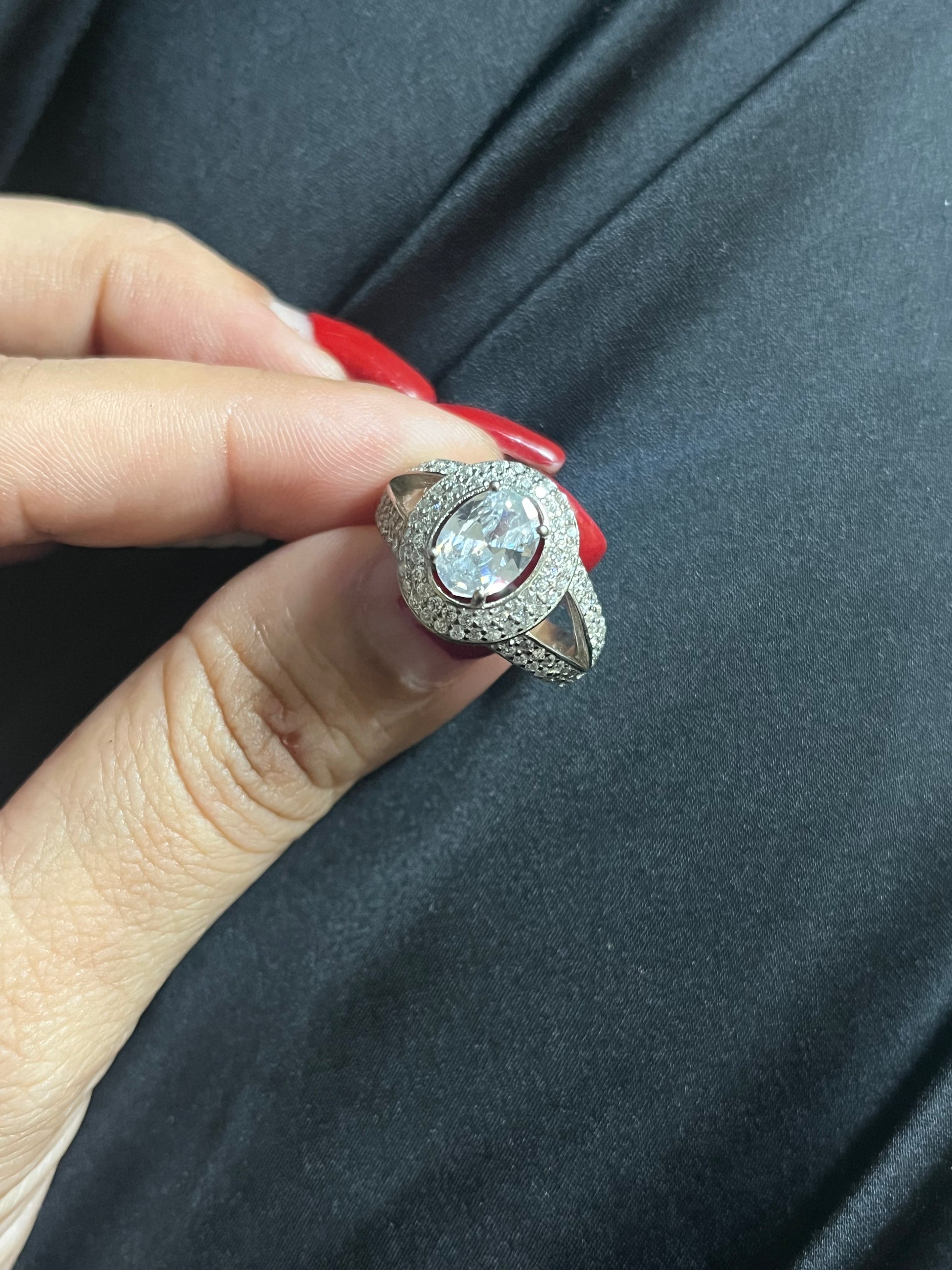 Halo Crown Ring
